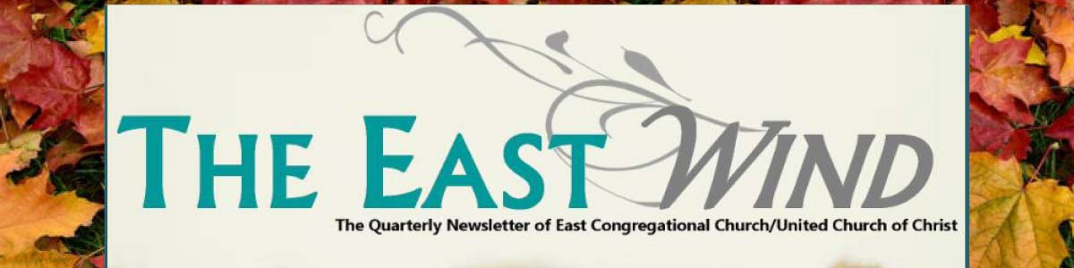 East Church newsletter masthead