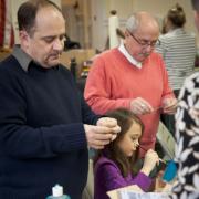 East Church Advent Crafts event 2012