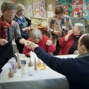 East Church Advent Crafts event 2012