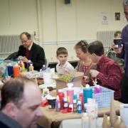 East Church Advent Crafts event 2012