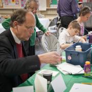 East Church Advent Crafts event 2012
