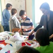 East Church CE fish print project