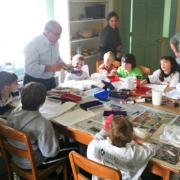 East Church CE fish print project