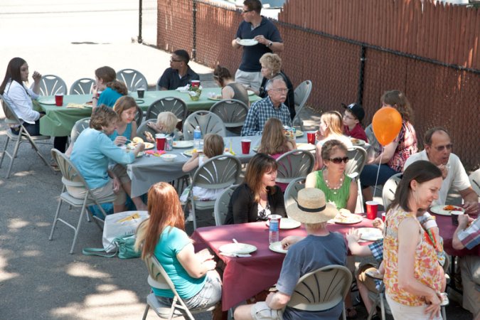 Parking Lot Picnic!