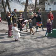 Pony rides and shouts of Hosanna!
