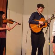 The trio of Ari, Ani and Jake, presented a haunting work by Green Day.