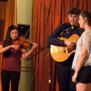The trio of Ari, Ani and Jake, presented a haunting work by Green Day.