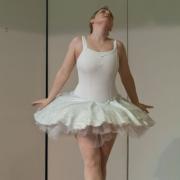 "The Dying Swan," ballet performance by Suzanne.