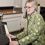 Nancy led a "Show Tunes Sing-a-Long," and everyone enthusiastically sang along!