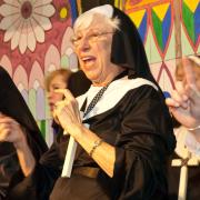 The Singing Nuns of East Church made a triumphant return, presenting a rousing finale act.