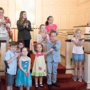 Children and youth led us in the Call to Worship