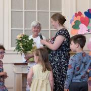 Staff and Sunday School tearher recognition