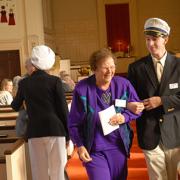 escorting the pair out of the Sanctuary