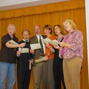 an impromptu musical number