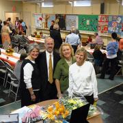 event organizers prepare