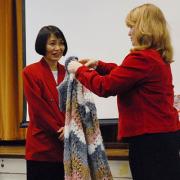 prayer shawl presentation