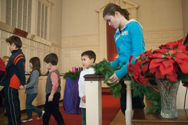 Hanging of the Greens service 2010
