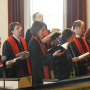 Installation service for Revs. Sara and Eric Marean