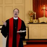 Installation service for Revs. Sara and Eric Marean