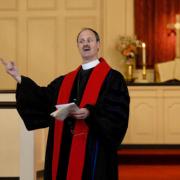 Installation service for Revs. Sara and Eric Marean