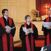 Installation service for Revs. Sara and Eric Marean