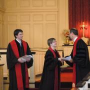 Installation service for Revs. Sara and Eric Marean