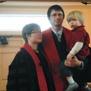 Installation service for Revs. Sara and Eric Marean