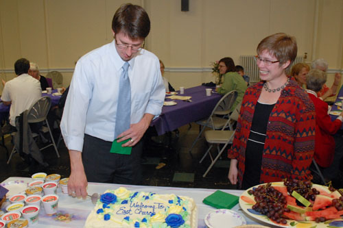 Installation service for Revs. Sara and Eric Marean