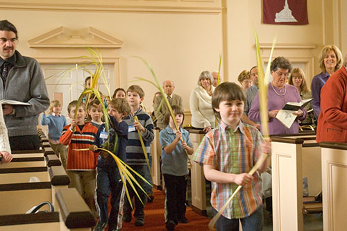 Palm processional