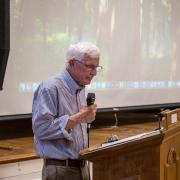 Joe O'Neil from the East Milton Neighborhood Association spoke of Shelly's community involvement.