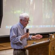 Joe O'Neil from the East Milton Neighborhood Association spoke of Shelly's community involvement.