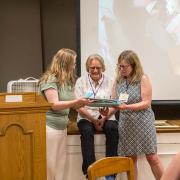 Beth Olson's involvement was recognized as well as Shelly's.
