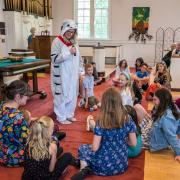 Beth Olson delivers her final Children's Message