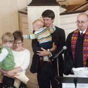 Wren Henry Halter Marean baptism
