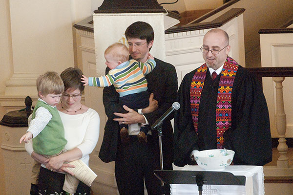 Wren Henry Halter Marean baptism