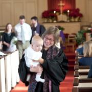 Lucas is introduced to the congregation