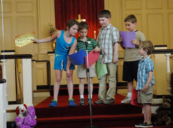First and Second Grade presentation