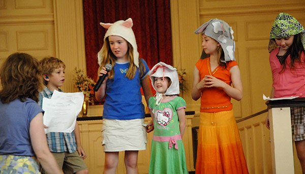 Third and Fourth Grade skit