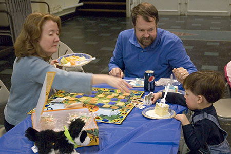 cake and games - it just doesn't get any better