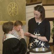 Grace Katharine Lusa baptism