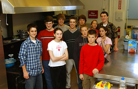 Youth in Kitchen