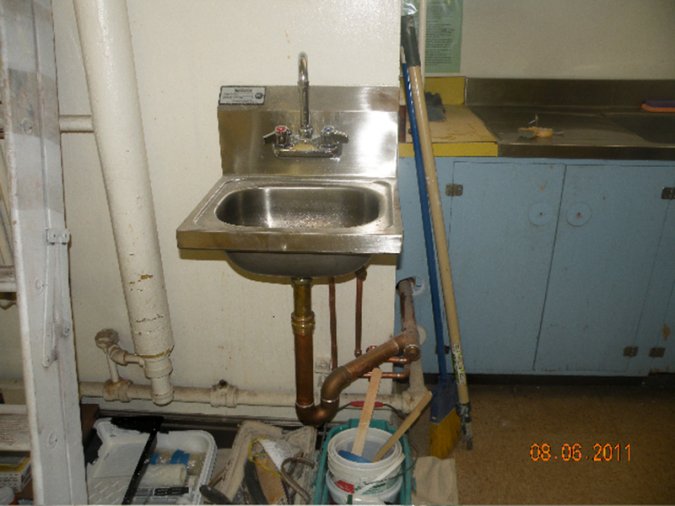 new hand sink