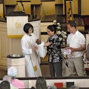Ella Grace's baptism