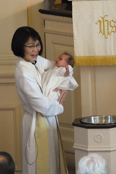 Ella Grace's baptism